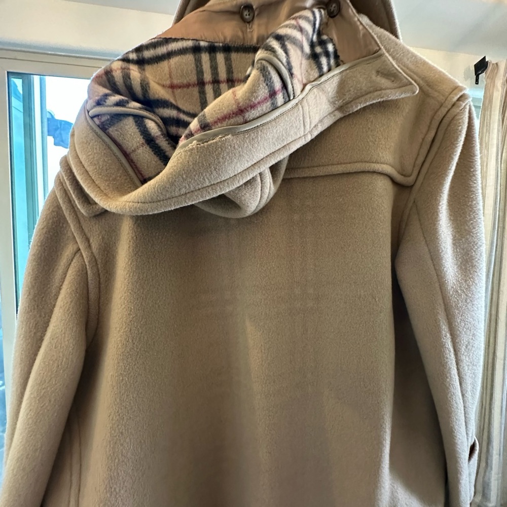 Burberry Tan Duffle Coat - Picture 5 of 6